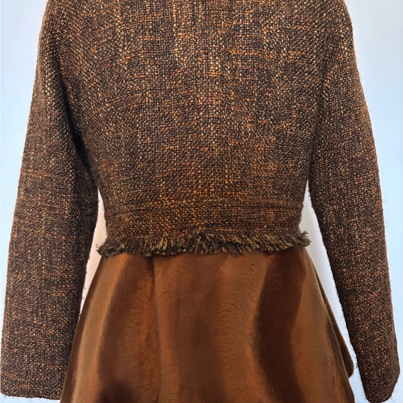 Vintage Brown Tweed Women's Jacket - Picture 5 of 10